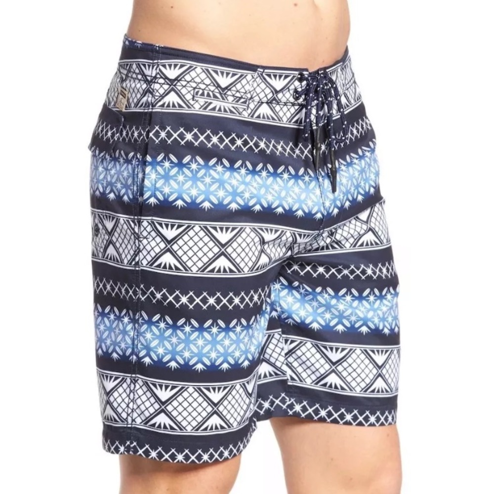 SURFSIDE SUPPLY Geo Print Board Shorts. Size 2XL